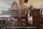 Pacific Coast Highway Travel tells the story of the Santa Barbara County Courthouse, its history, the courthouse today, & the Michael Jackson trial held there.