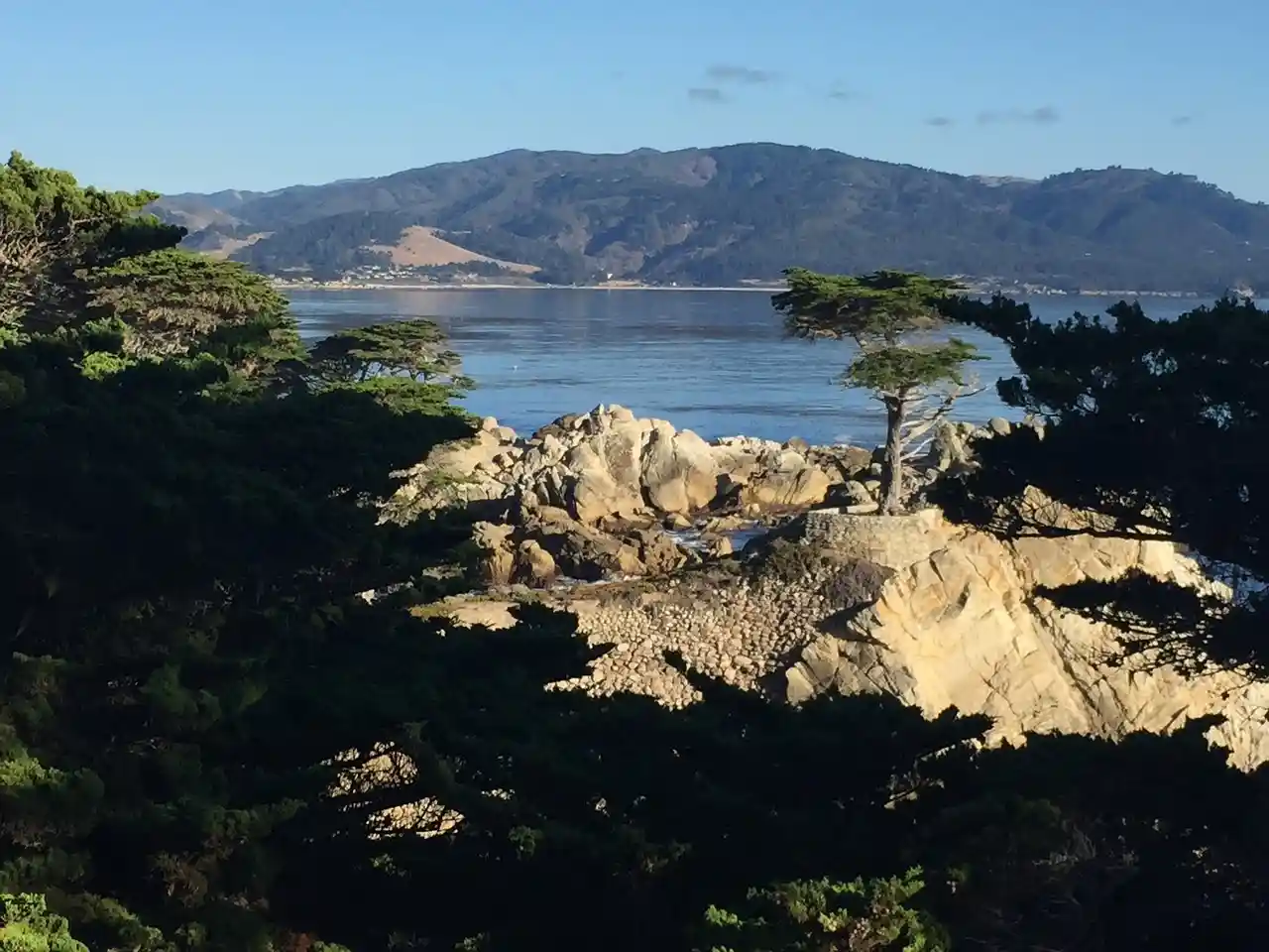 View of Monterey Bay from the 17-Mile Drive