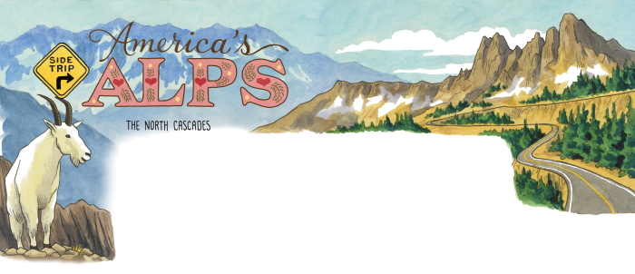 Illustration from The Best Coast west coast travel guide