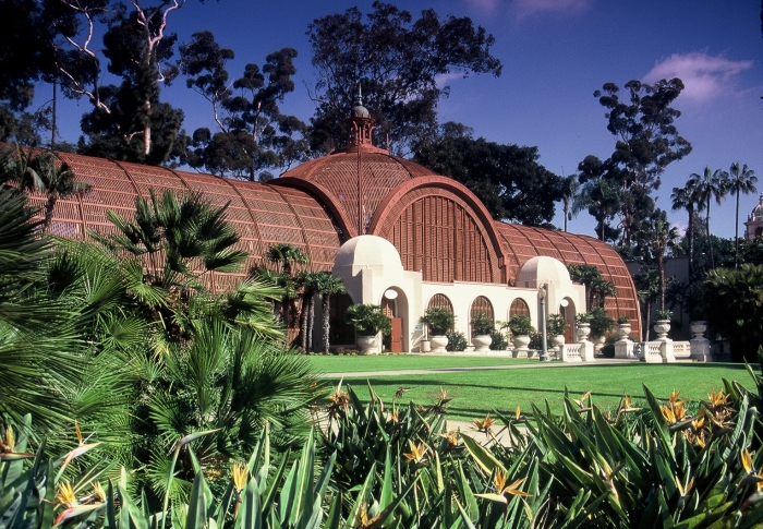 Botanical Building in Balboa Park, San Diego, California
