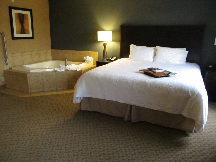 Our Barstow, California, Hotel Room