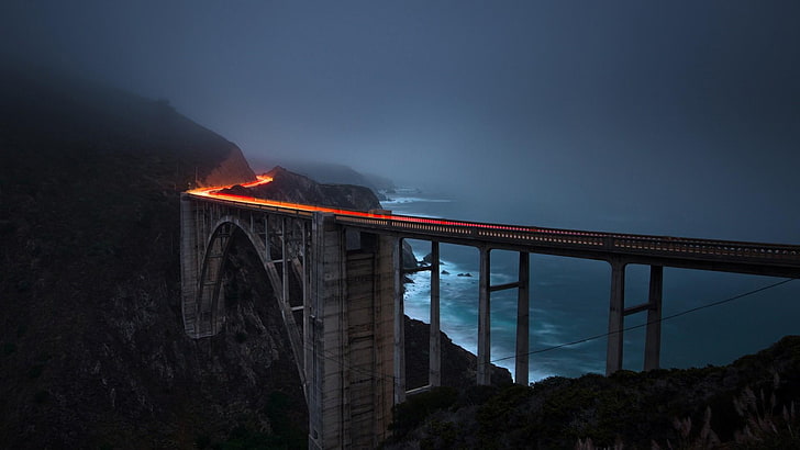 Bixby Bridge on the Pacific Coast Highway in California