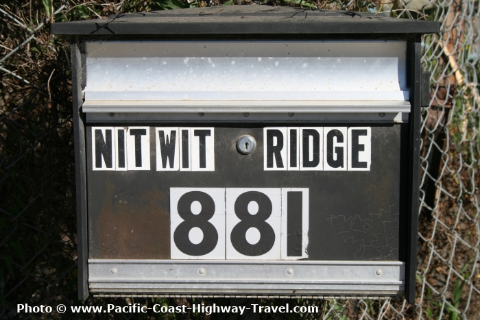 Nit Wit Ridge in Cambria on the California Coast