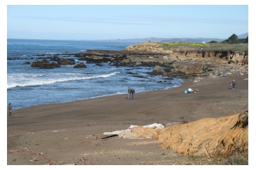 Moonstone Beach in Cambria, California, one of the Best Beaches in California