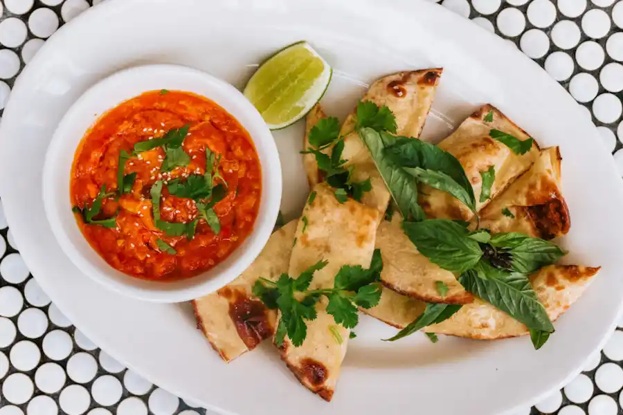 The Chili Crab Dip at the Cassia Restaurant in Santa Monica