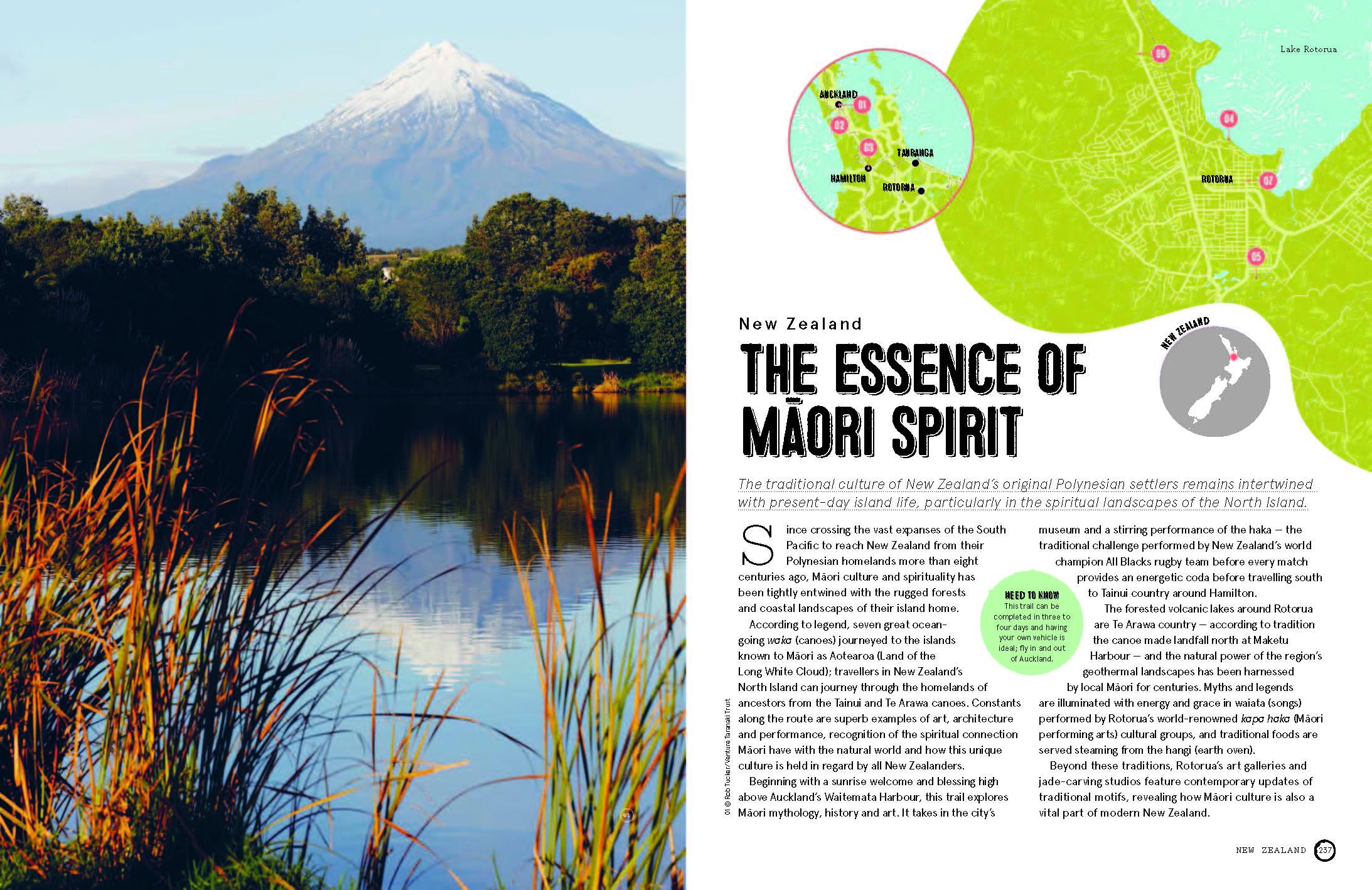 Culture Trails Sample Spread