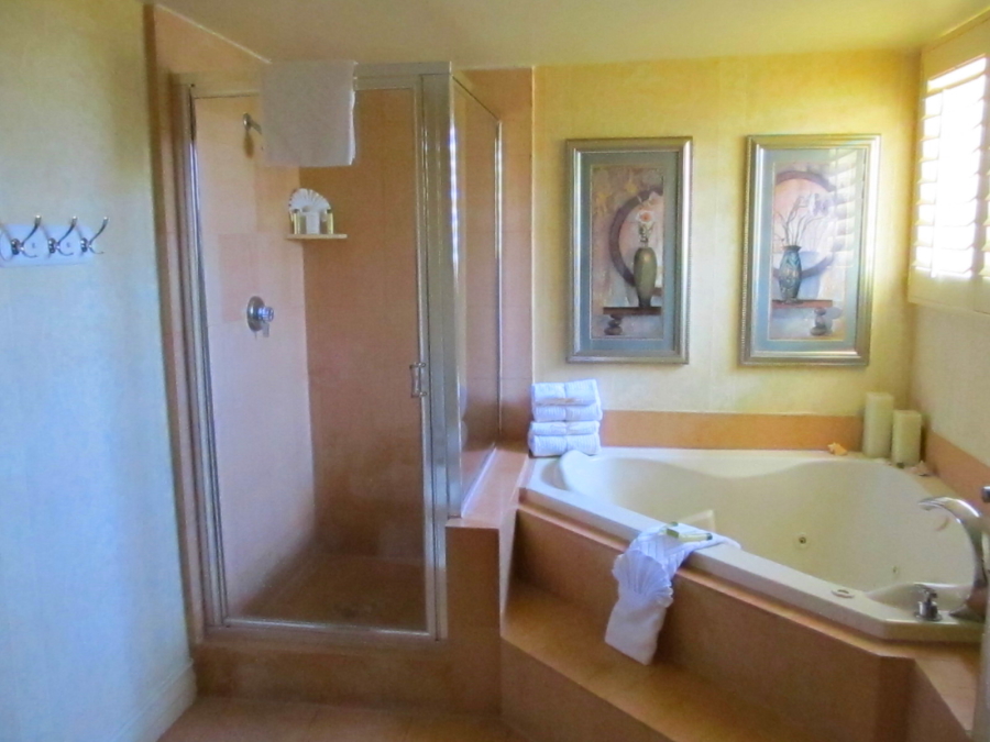 Guest Bathroom in the Doubletree Suites by Hilton Dana Point Hotel
