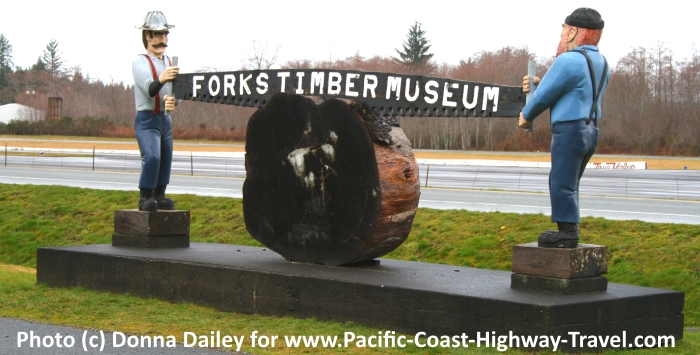 The Forks Timber Museum in Forks, Washington