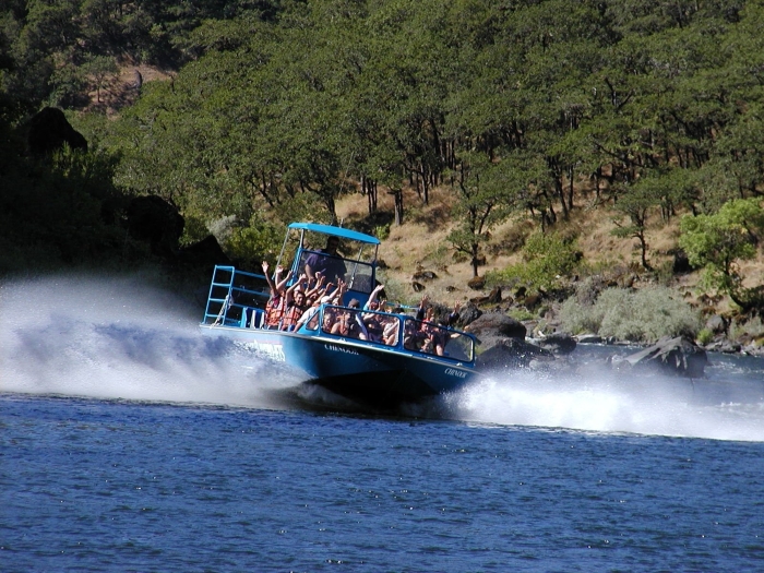 Boat trip on the Rogue River from Gold Beach