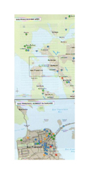 Good Beer Guide to the West Coast USA book sample map Good Beer Guide to the West Coast USA book sample map