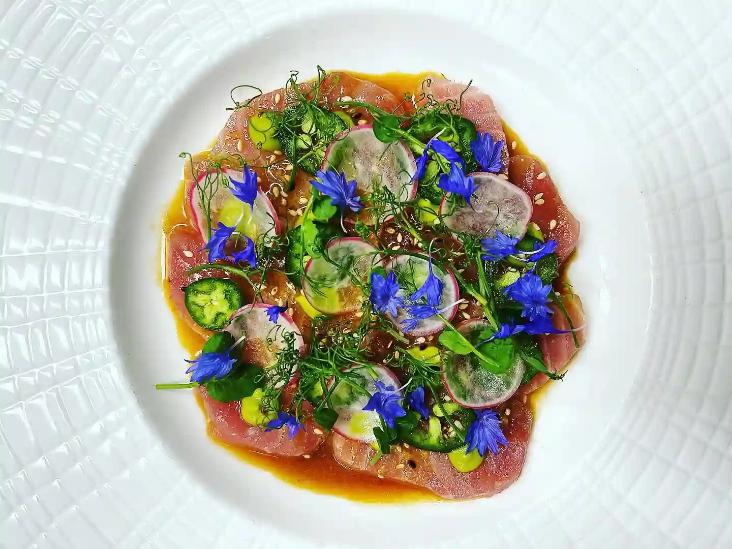 Sample dish at Grasing's Restaurant in Carmel