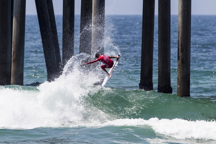 Surfer at Huntington Beach