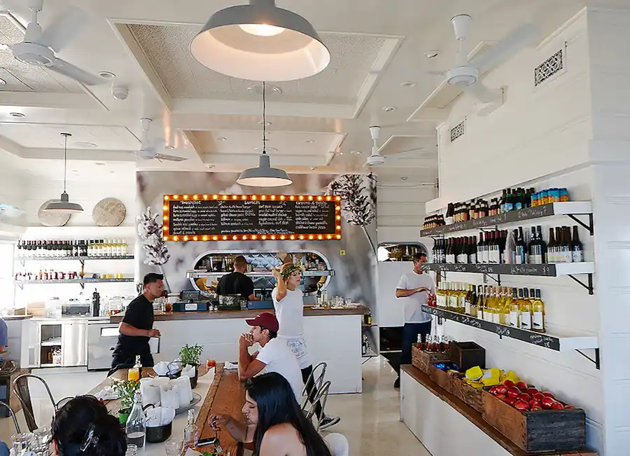 The Malibu Farm Restaurant in Malibu