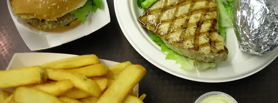 Sample Dish at the Malibu Seafood Fresh Fish Market & Patio Cafe