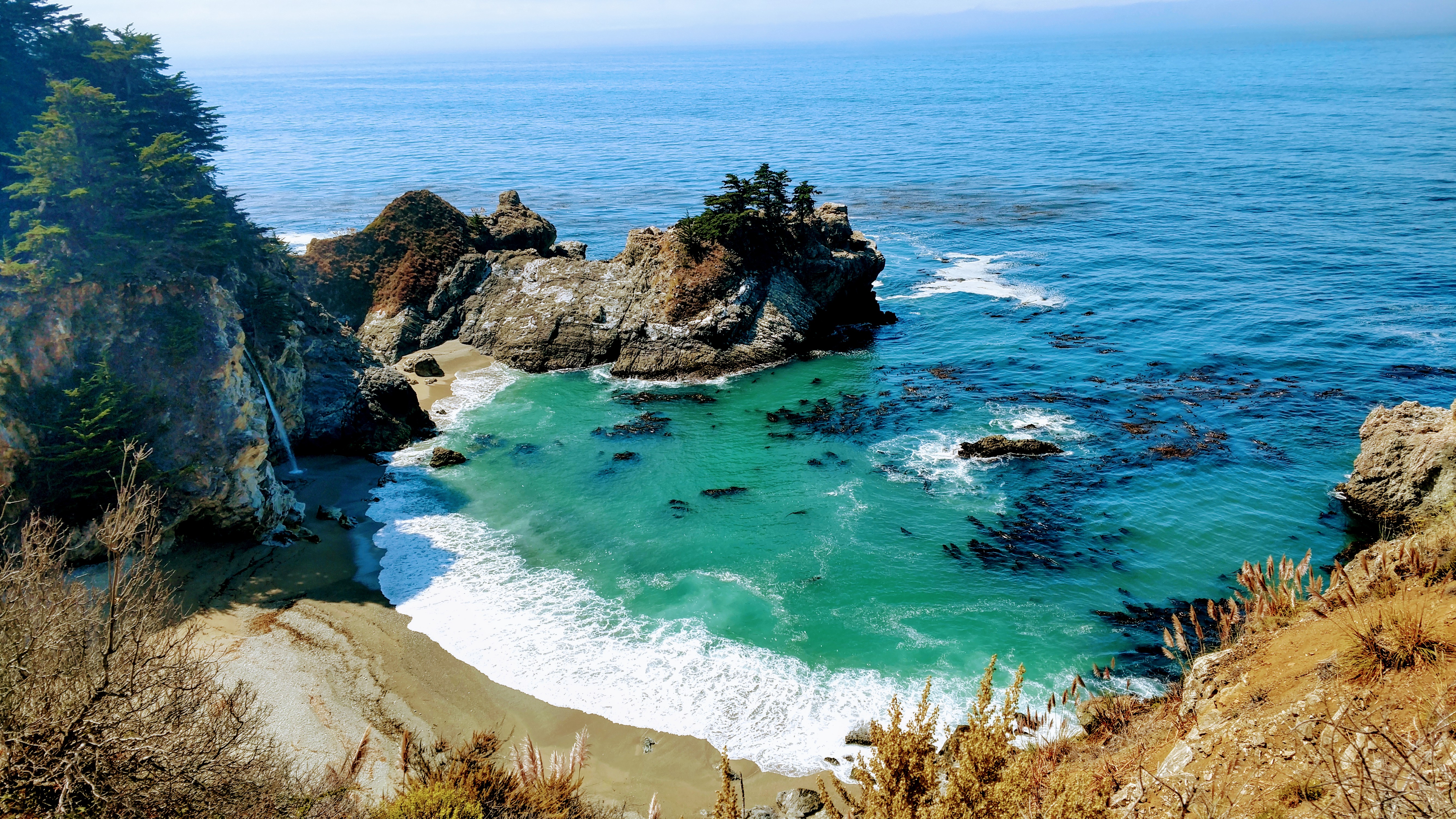 McWay Fals on the Pacific Coast Highway in California