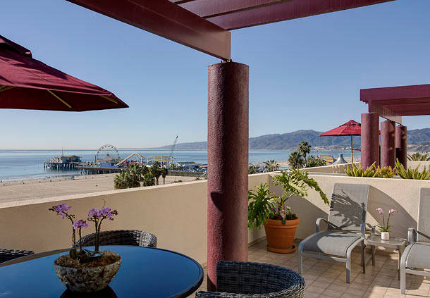 JW Marriott Santa Monica Le Merigot beach hotel