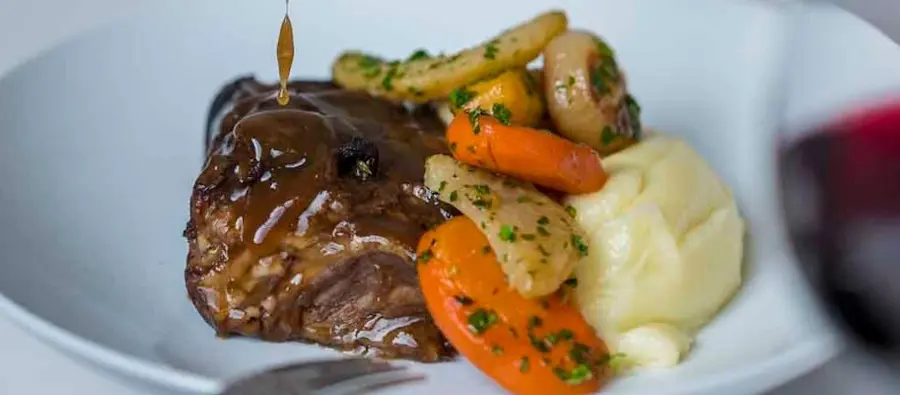 A sample dish from the Montrio Bistro in Monterey, California