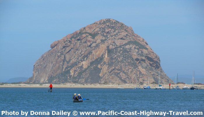 Morro Rock in Morro Bay