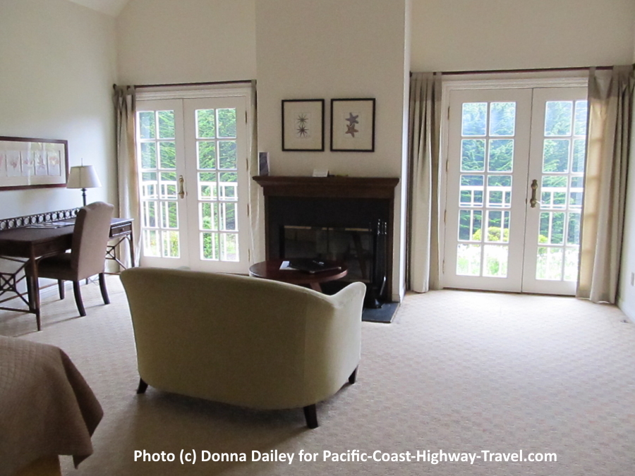 Guest Bedroom at The Seal Cove Inn in Moss Beach, California
