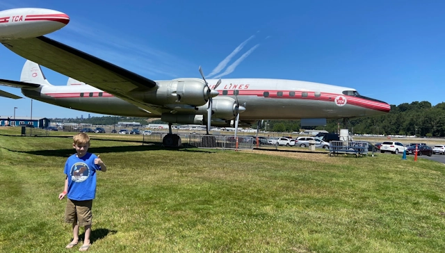 Plane at Seattle's Museum of Flight