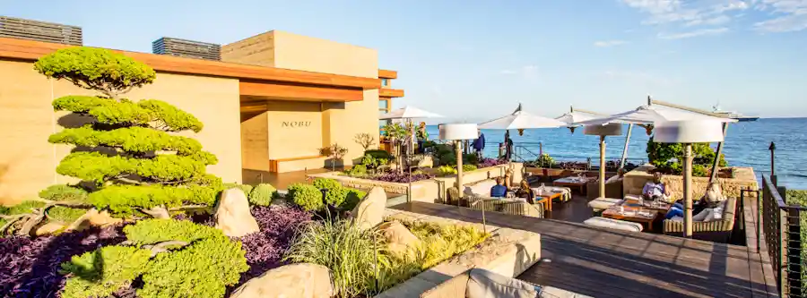 The Nobu Malibu Restaurant in Malibu