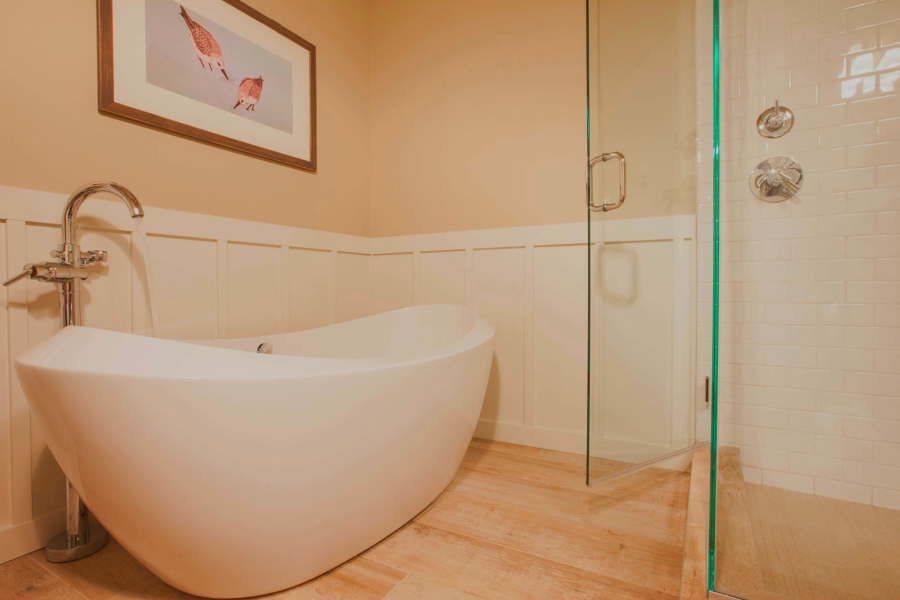 Guest Bedroom at the Ocean Lodge in Cannon Beach, Oregon