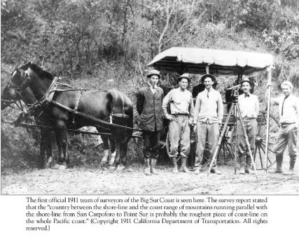 Images of America: Pacific Coast Highway in California sample page with historic photos