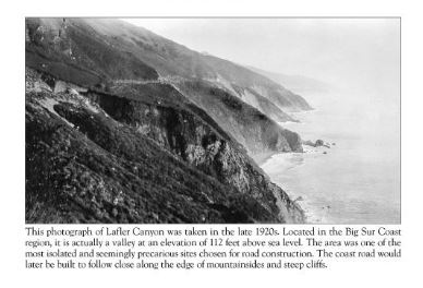 Images of America: Pacific Coast Highway in California sample page with historic photos