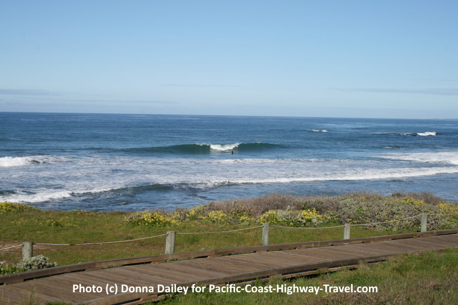 Sea View from The Pelican Inn and Suites in Cambria, California
