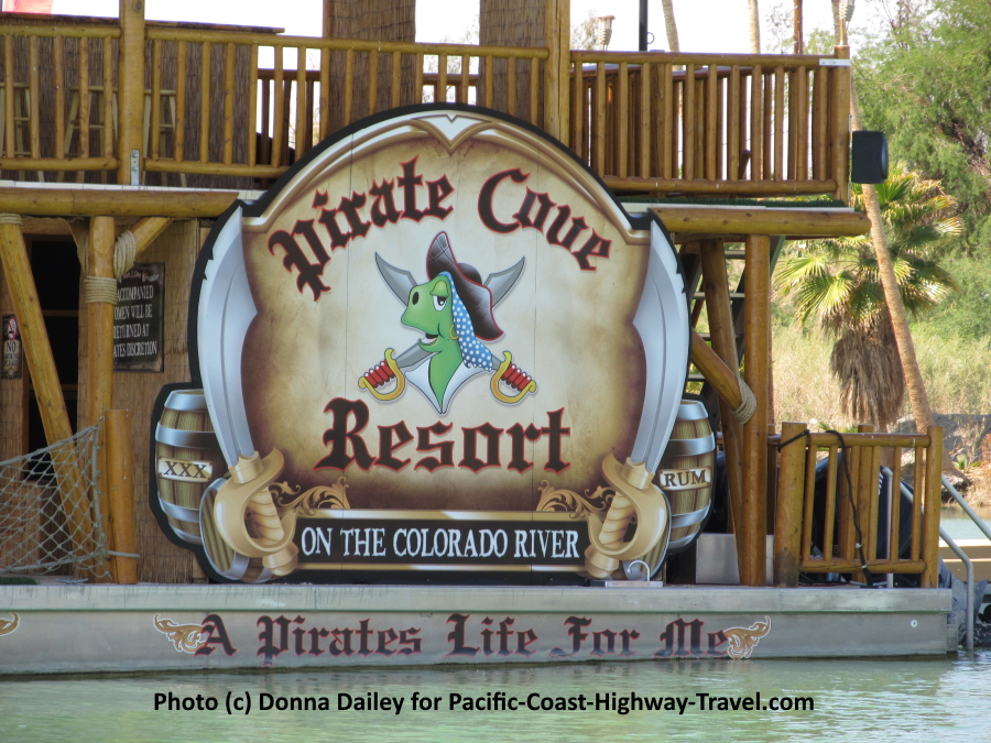 If you’re looking for a Needles hotel resort then visit Pirate Cove Resort and Marina alongside Route 66 and the Colorado River with pontoon rides on the river.