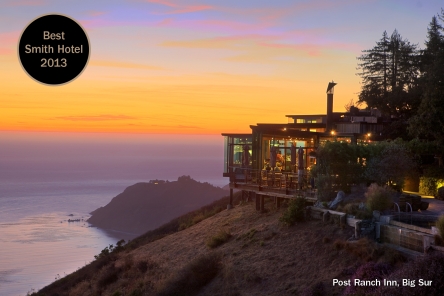 Best Boutique Hotel In The World The Best Boutique Hotel In World For 2017 According To Smith Awards Is Right On Pacific Coast Highway Their Choice Was Post Ranch