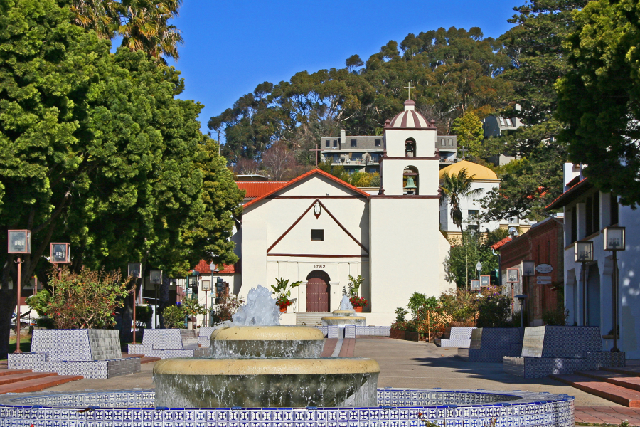 San Buenaventura Mission in Ventura, California