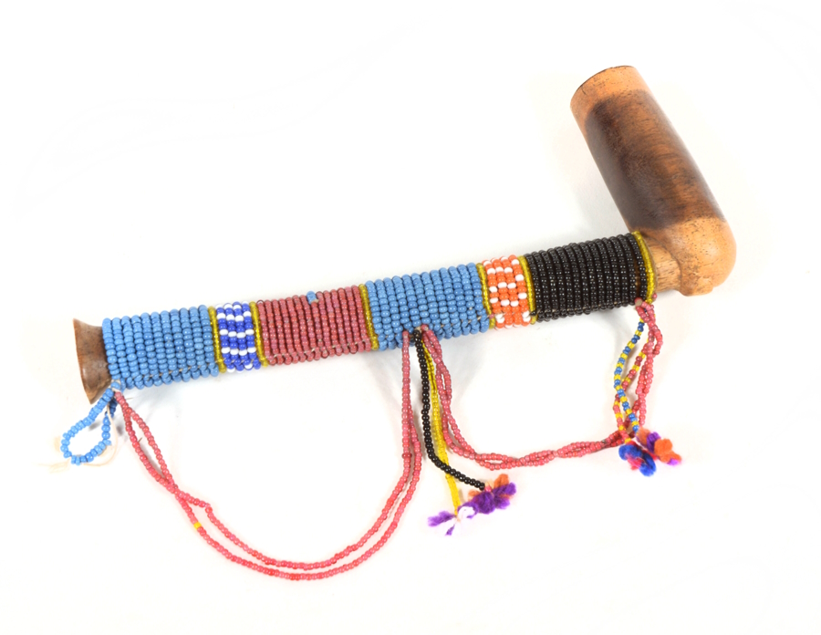 A Zulu Beaded Pipe at the San Diego Museum of Art