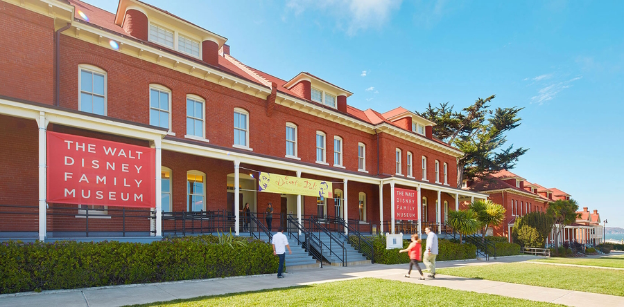 The Walt Disney Family Museum building in San Francisco