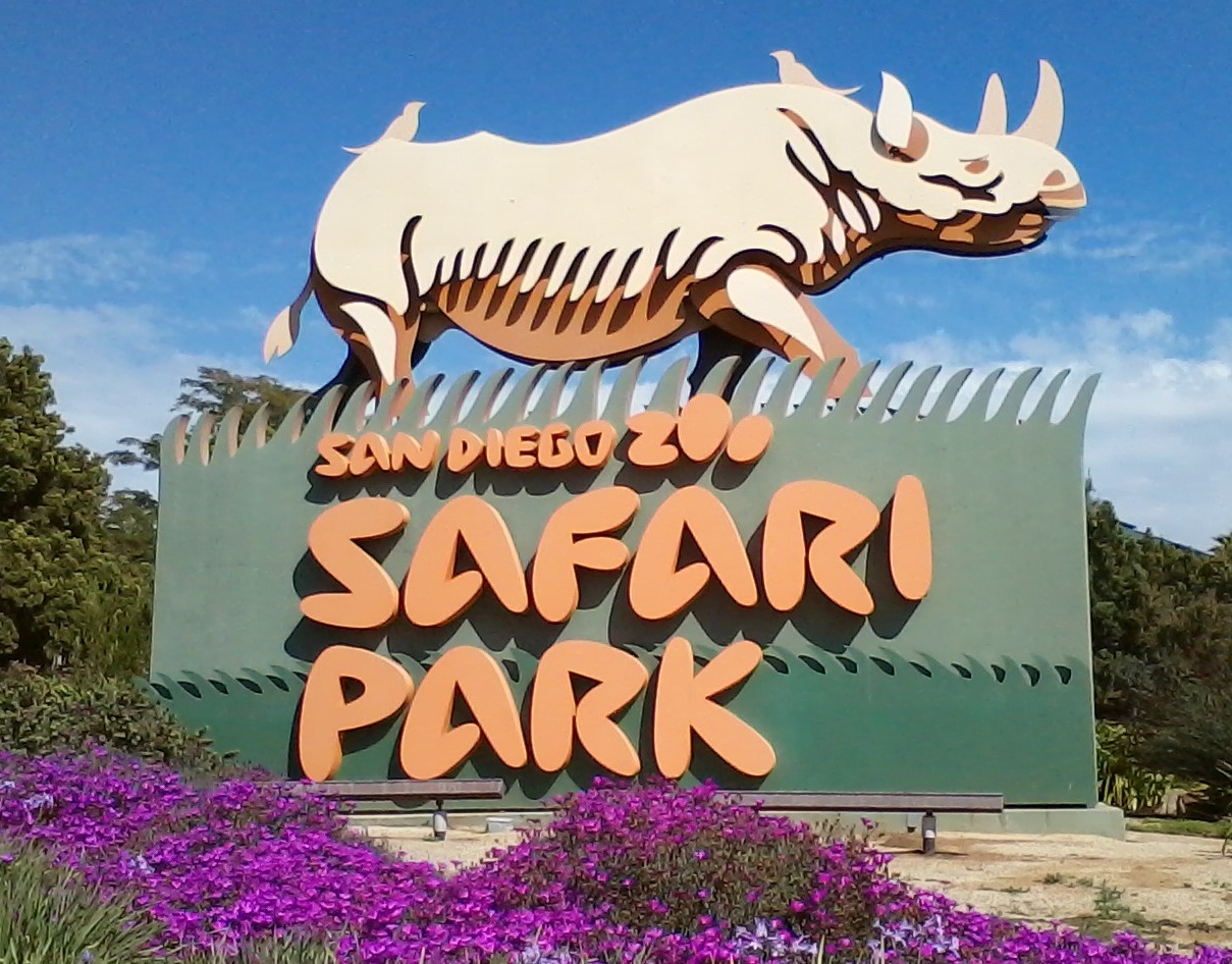 San Diego Zoo Safari Park Entrance Sign