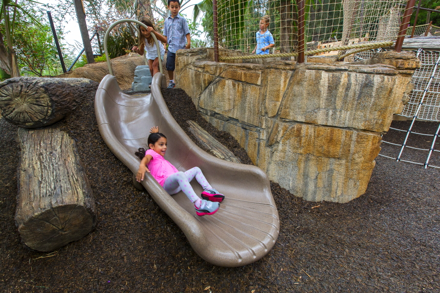 Children's playground at the San Diego Zoo Safari Park