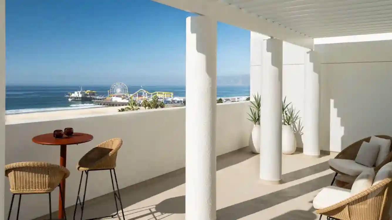 The Sandbourne Santa Monica Hotel in Los Angeles