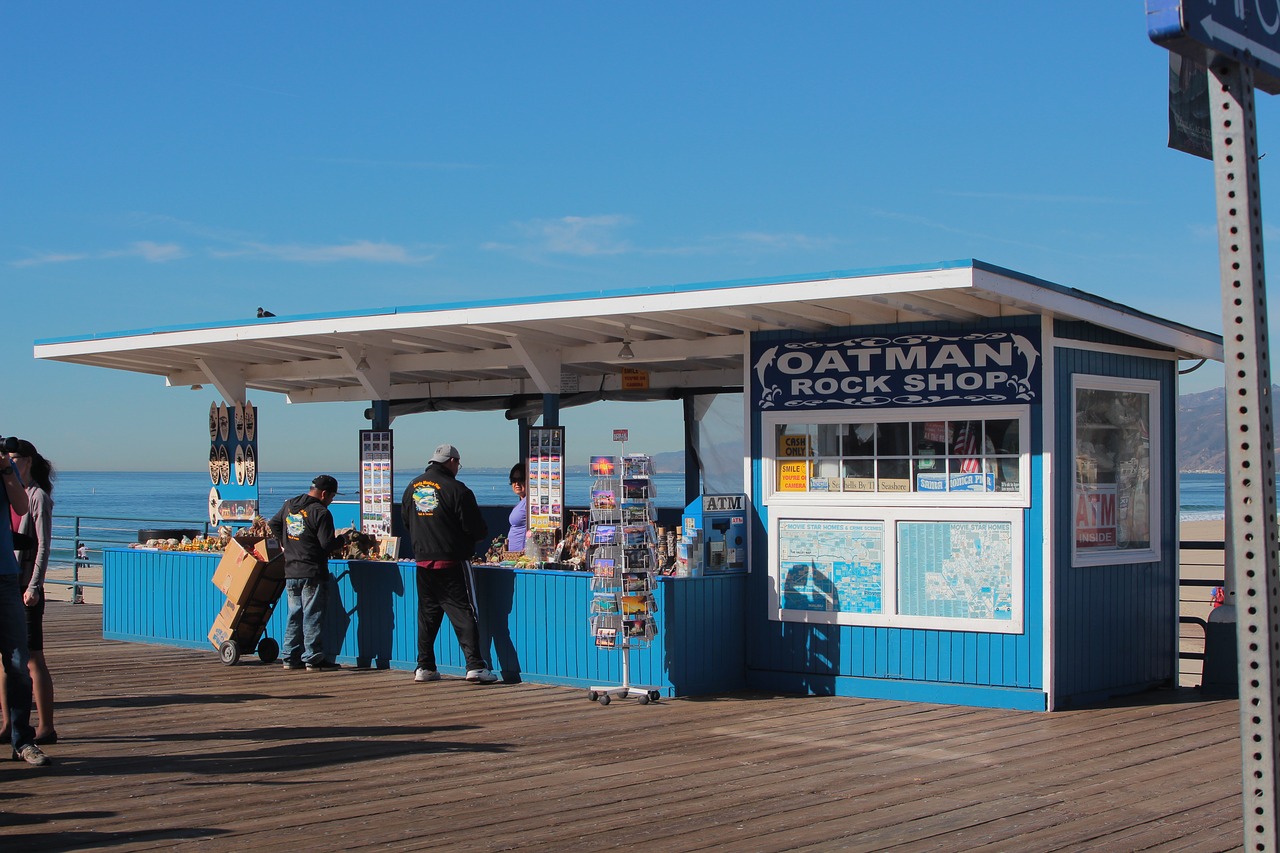 Rock Shop on Santa Monica Pier