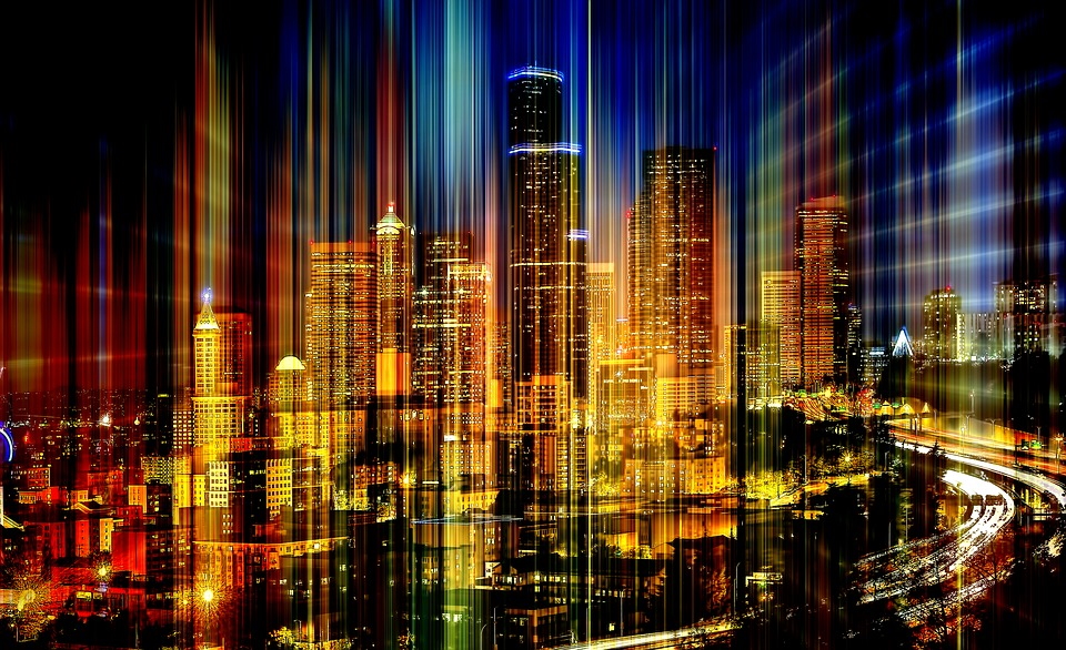 Downtown Seattle at Night