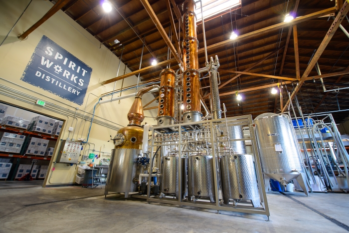 The Spirit Works Distillery in Sonoma County