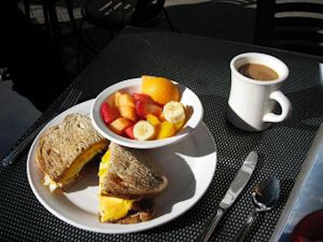 Breakfast at the Sugar Shack Cafe in Huntington Beach
