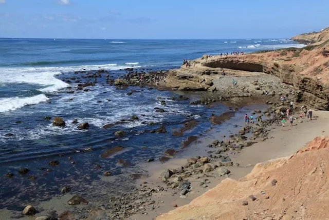 The Tide Pools at the Cabrillo National Monument in San Diego