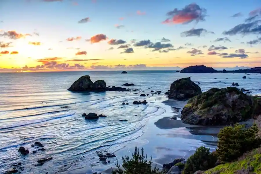 The California Coast at Trinidad