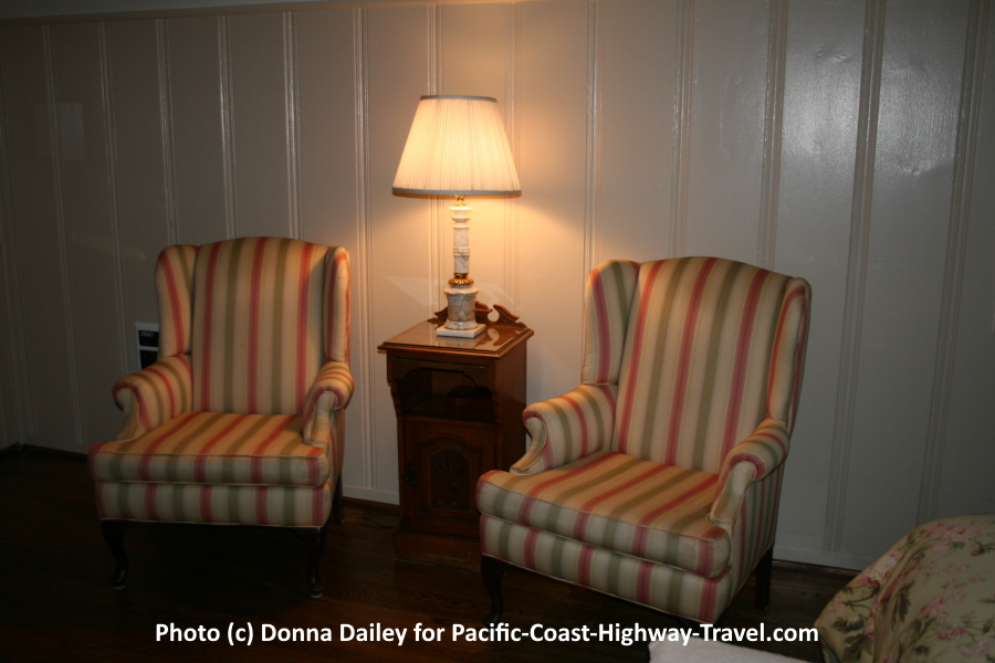 Our room at The Vagabond's House Inn in Carmel-by-the-Sea, California