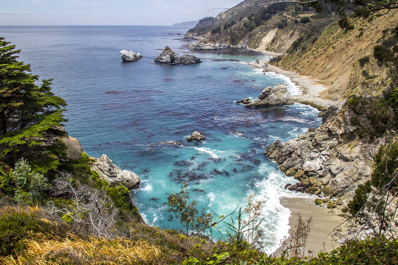 Photo of the Big Sur coastline