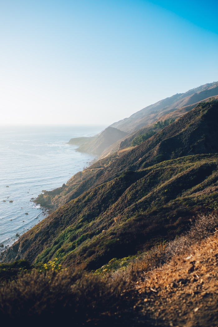 The magnificent Big Sur coast