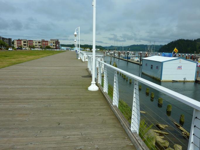 The Boardwalk and Marina in Florence