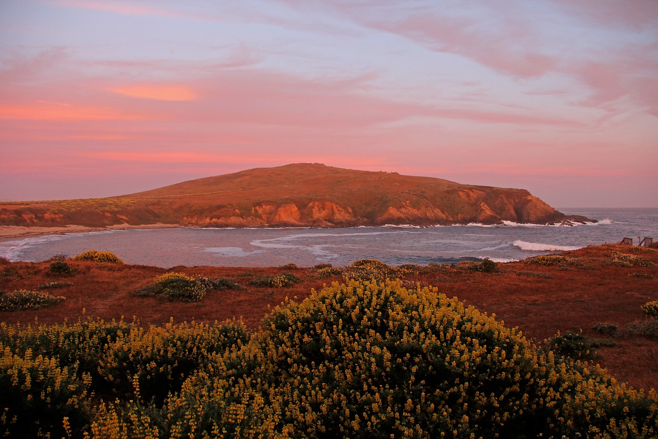Horseshoe Bay near Bodega Bay on the California coast