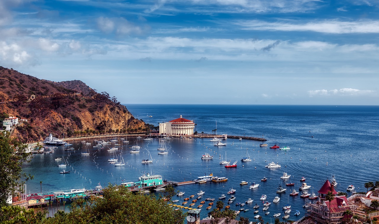 Santa Catalina Island off the California coast