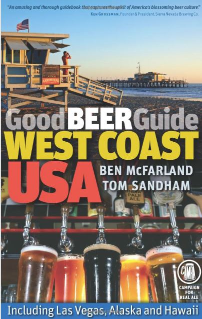 Good Beer Guide to the West Coast USA book cover Good Beer Guide to the West Coast USA book cover